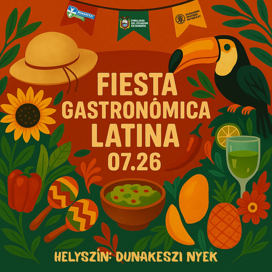 🎉KESZI-KLUB Latin-Amerikai Gasztro Nap - Fiesta Gastronómica Latina 🌴