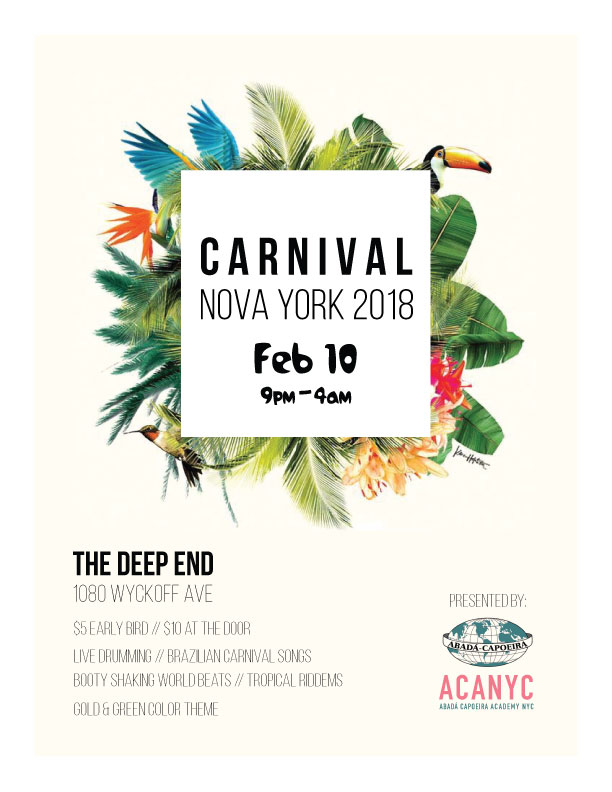 Carnaval Nova York 2018
