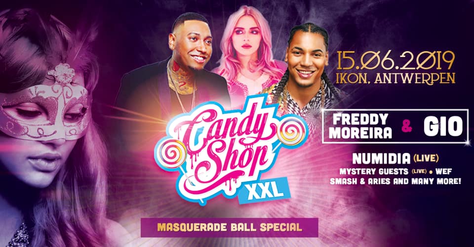 Candyshop XXL ✦ Masquerade Ball Special w Freddy Moreira ✦ IKON