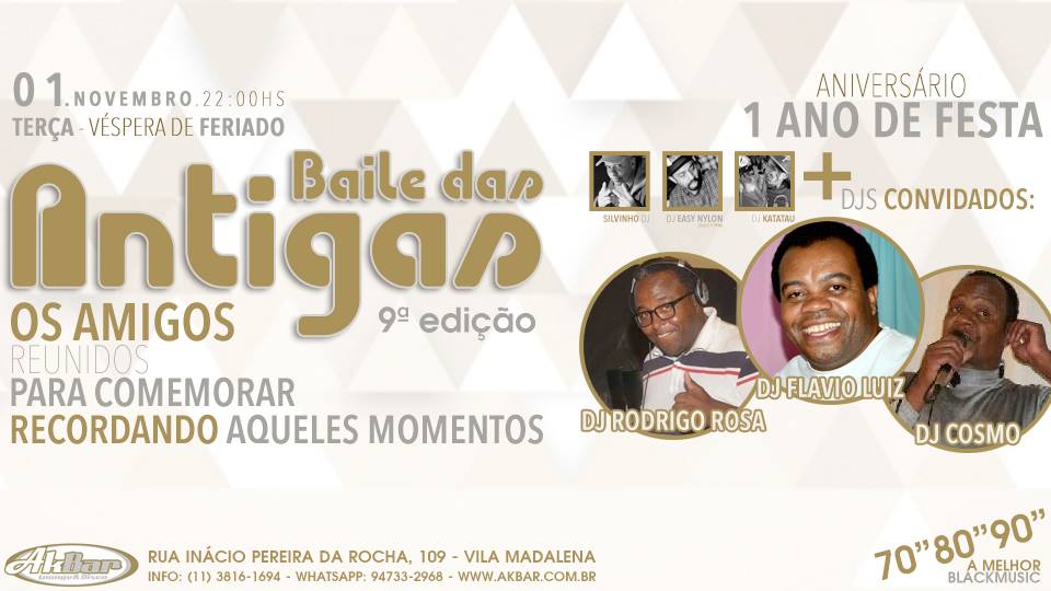 9ª edição do Baile das Antigas
