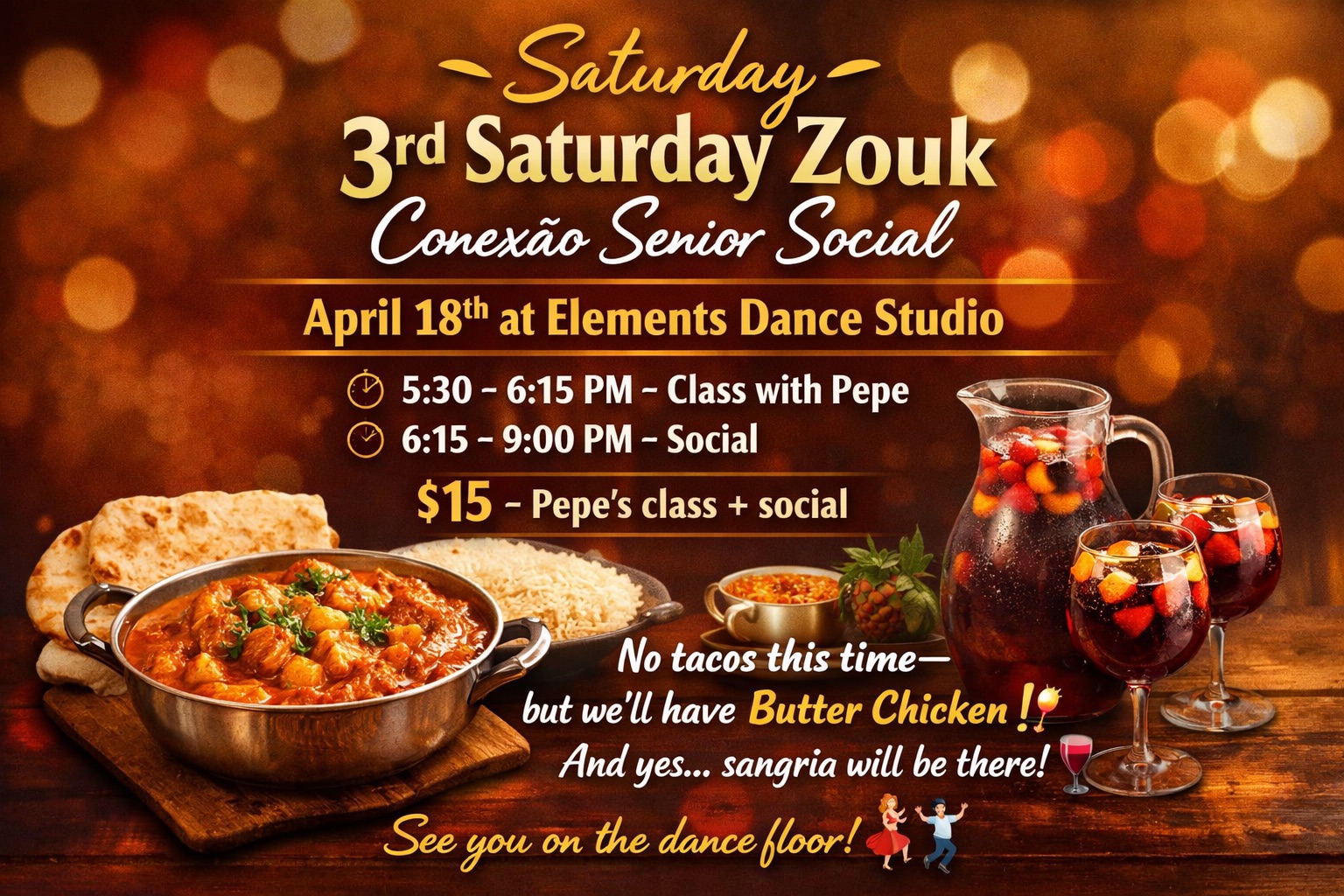 3rd Saturday Zouk Conexão Senior Social 🔥