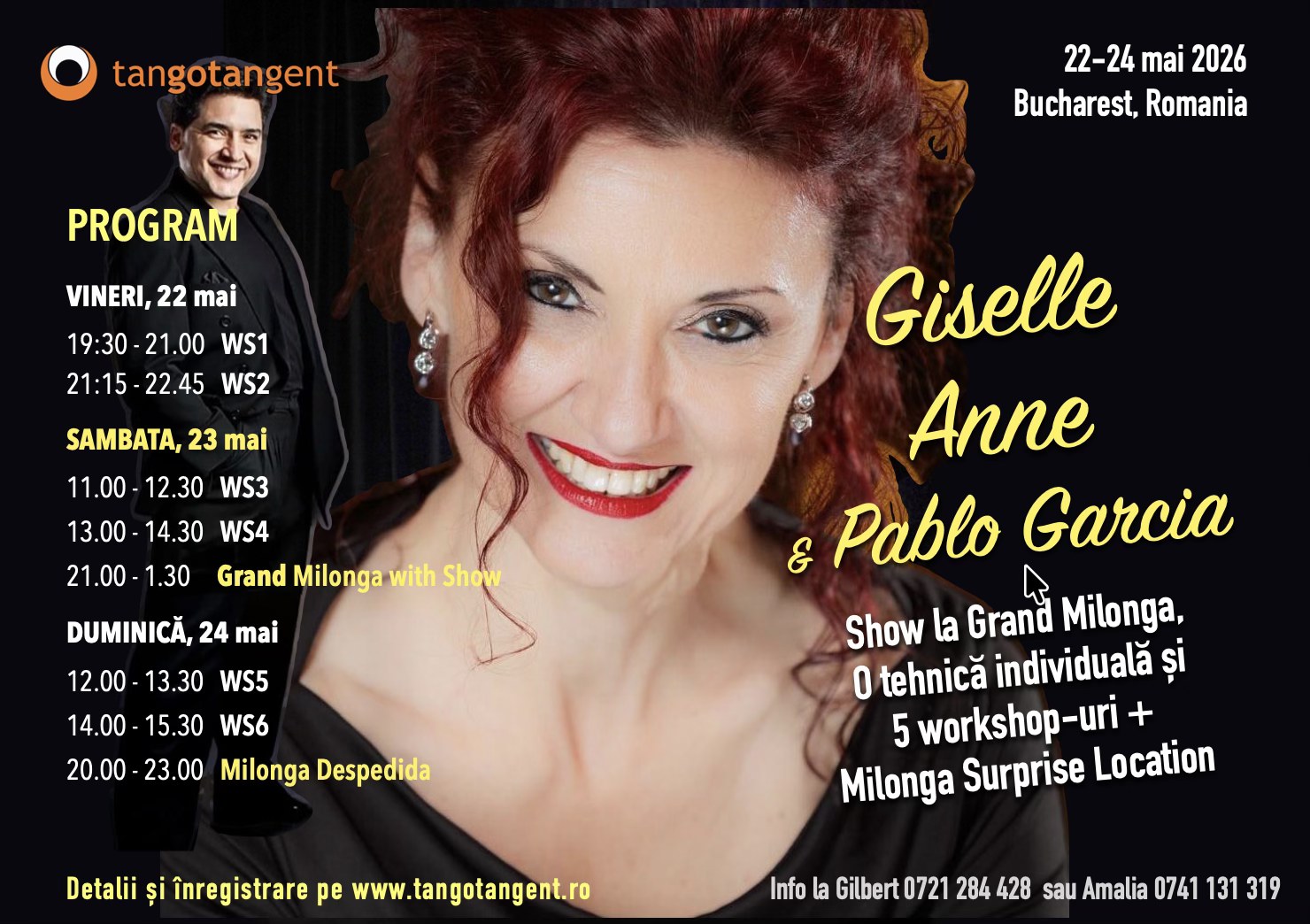 Giselle Anne y Pablo Garcia in Bucharest, Romania by Tangotangent