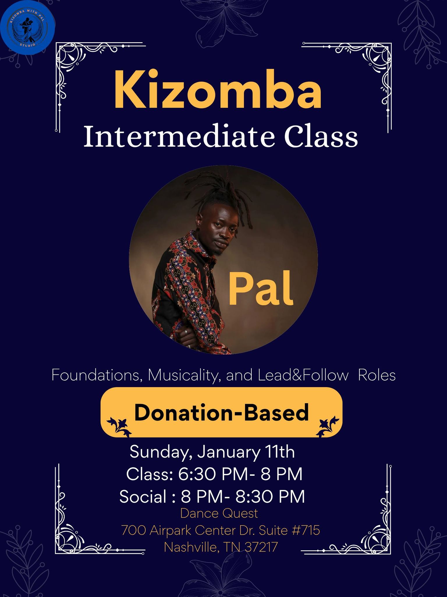 Kizomba: Intermediate Class