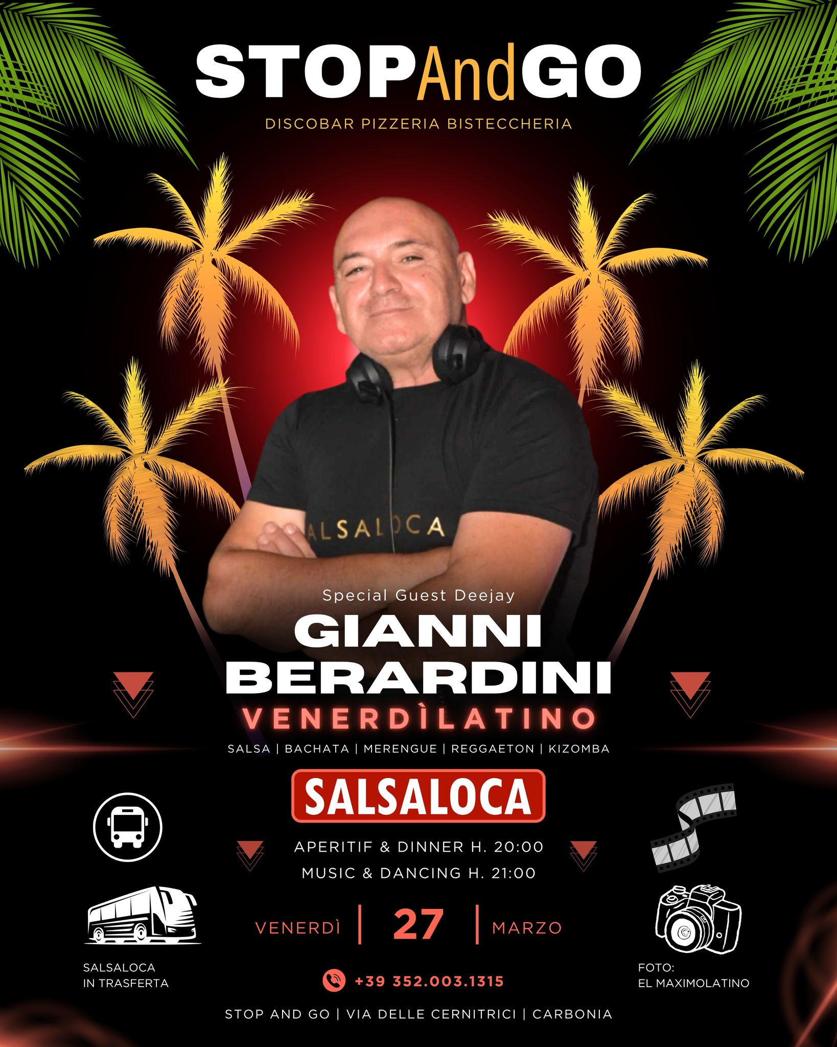 Salsaloca a Carbonia Venerdì Latino