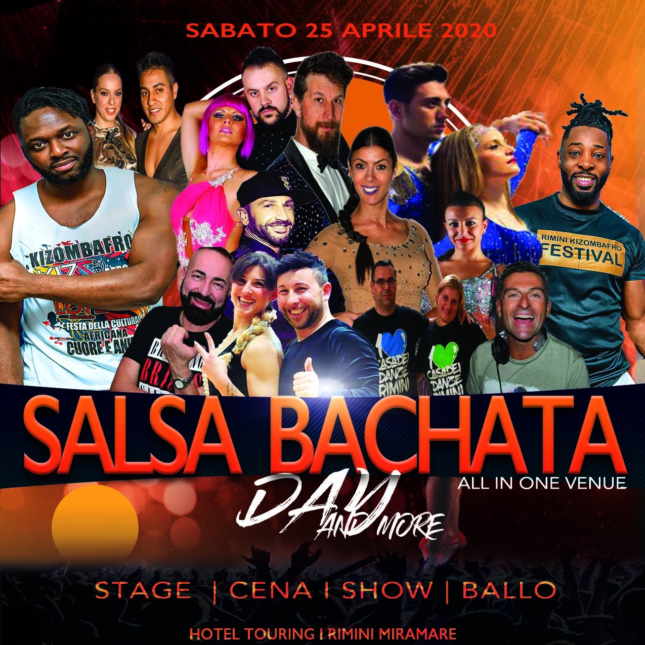 Salsa Bachata Day and more full immersionIStageICenaIShow IBallo