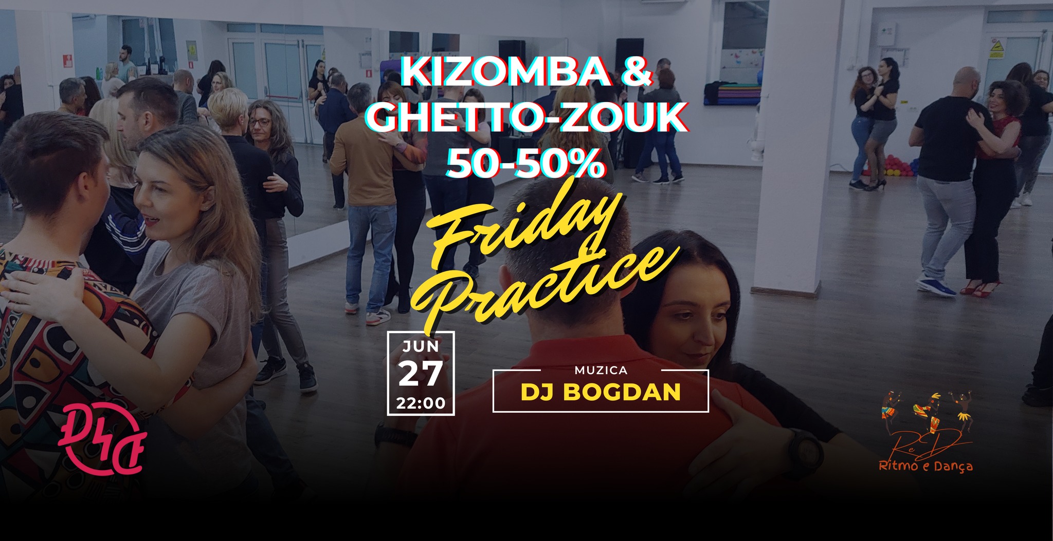 50-50 Kizomba & Ghetto-Zouk Friday Practice