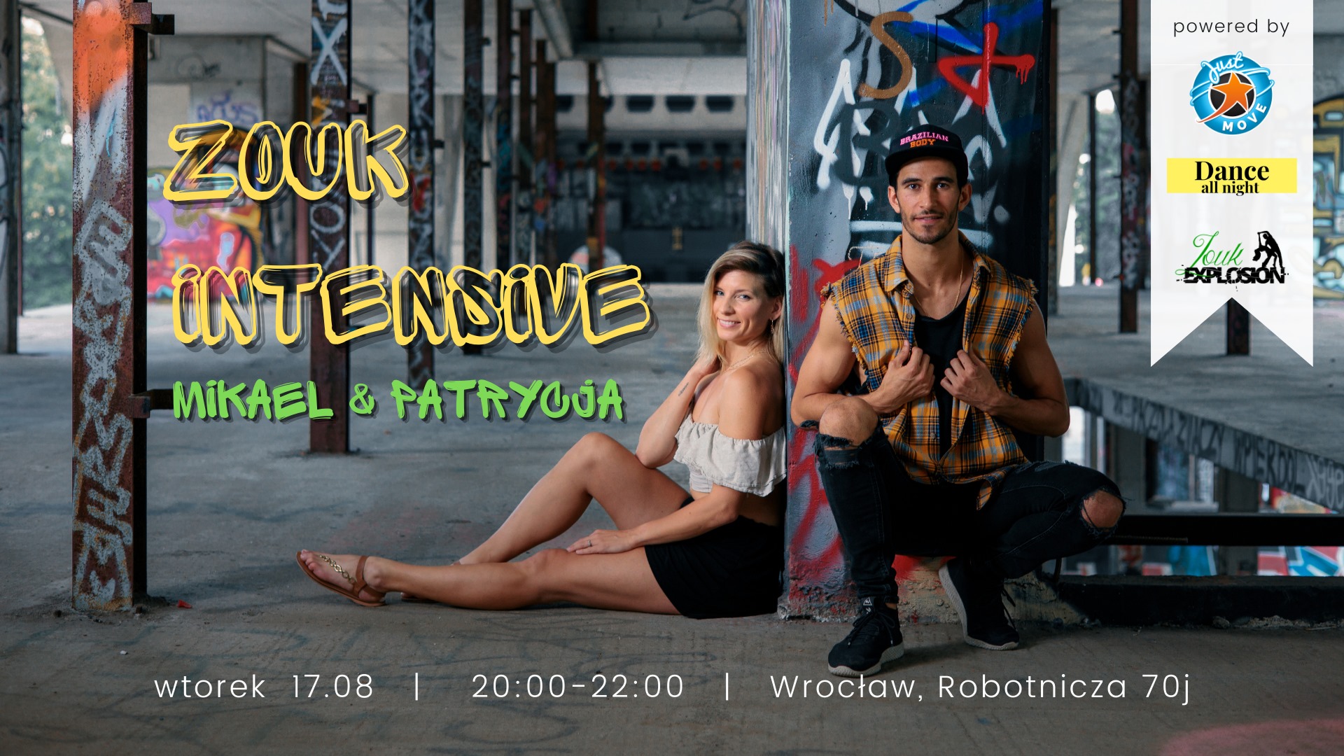 ZOUK INTENSIVE - 2h with Mikael & Patrycja !!!