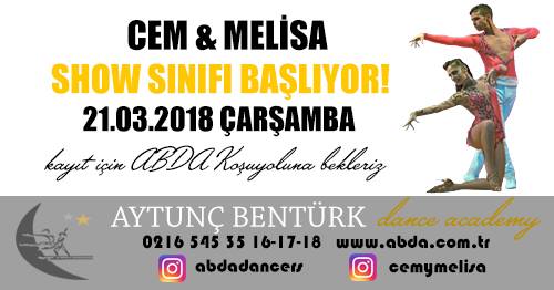 Cem & Melisa İle Show Sınıfı Başlıyor !