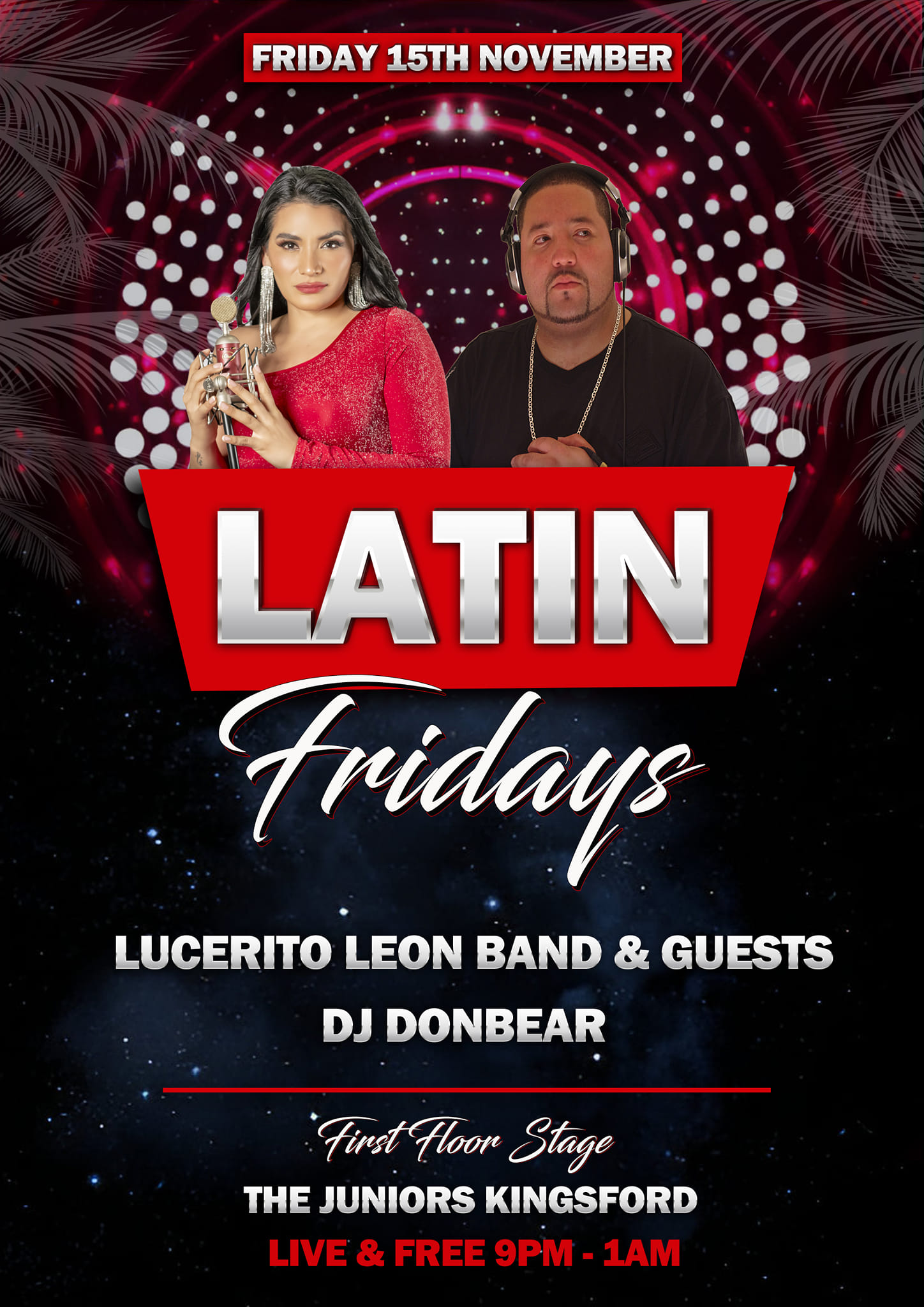 LATIN FRIDAYS @ THE JUNIORS