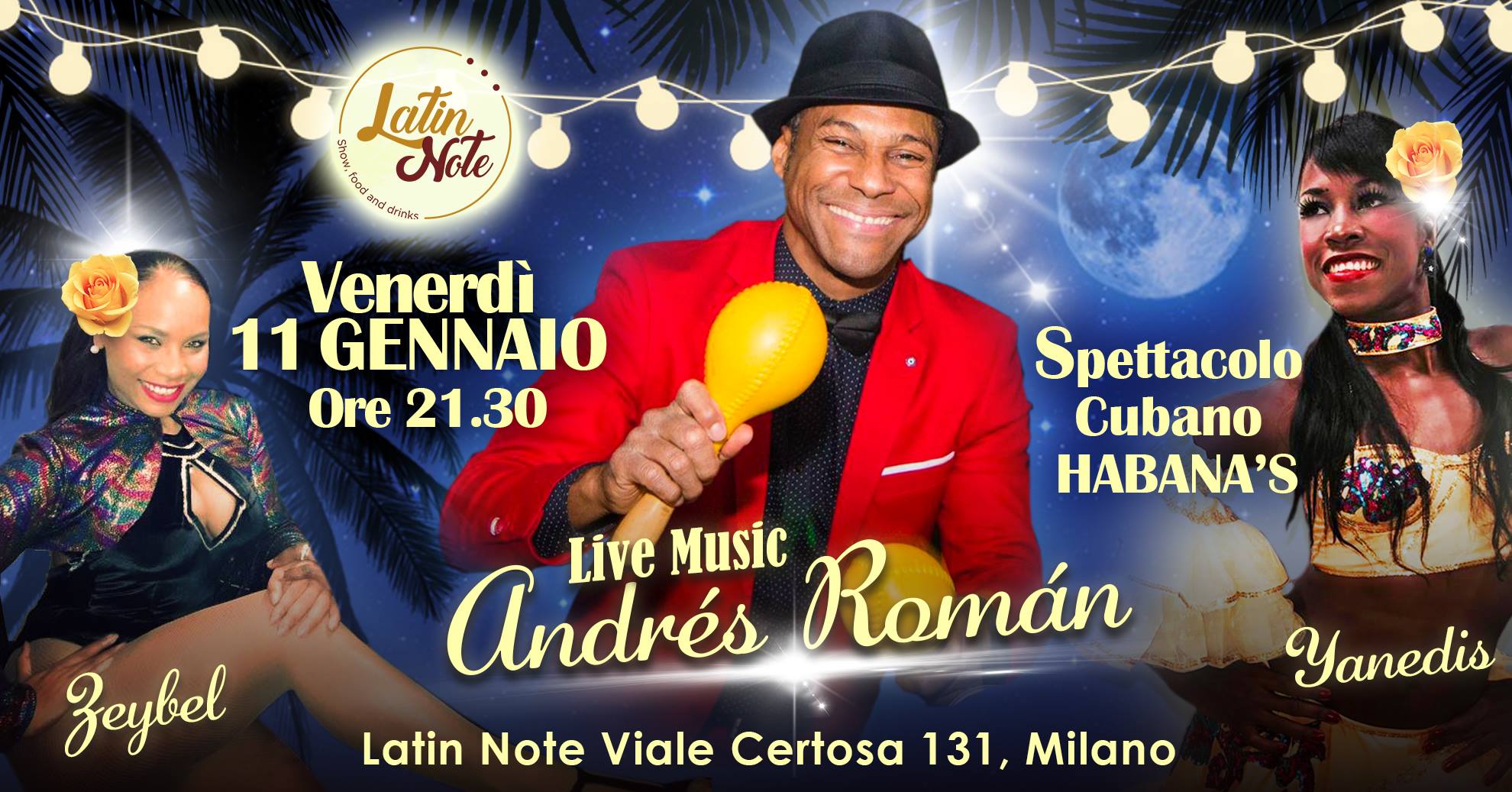 Andrés Roman & Spettacolo Cubano Habana’s
