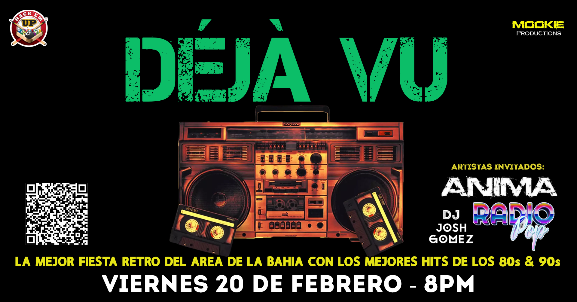 DEJÀ VU - La Mejor Fiesta Retro (80s & 90s) del Area de la Bahia (Concord, CA)