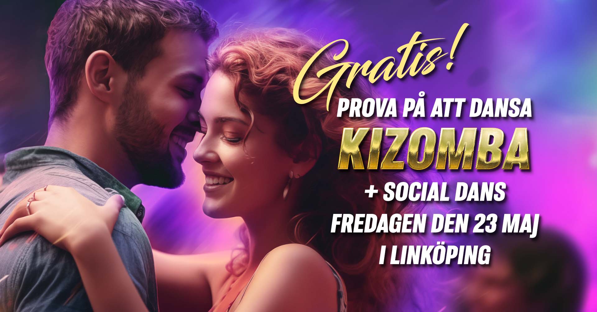 ๐ฅGRATIS๐ฅ prova pรฅ KIZOMBA i Linkรถping + Social Dans (SaBaKi)