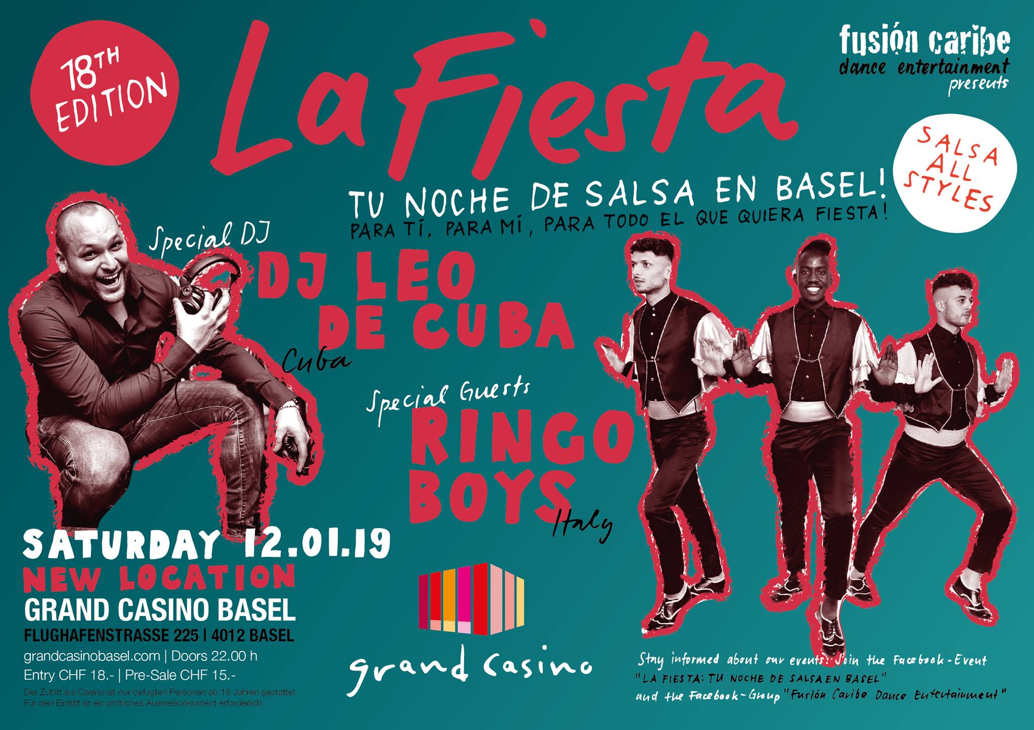 La Fiesta Tu Noche De Salsa En Basel