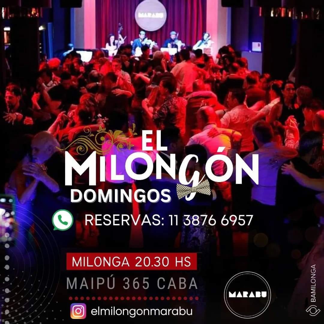 El Milongón del Domingo en Marabú