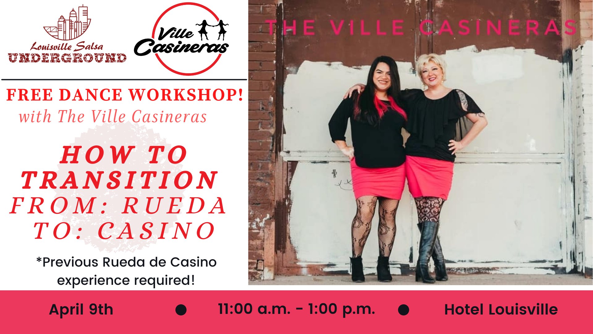 Free Workshop: From Rueda to Casino