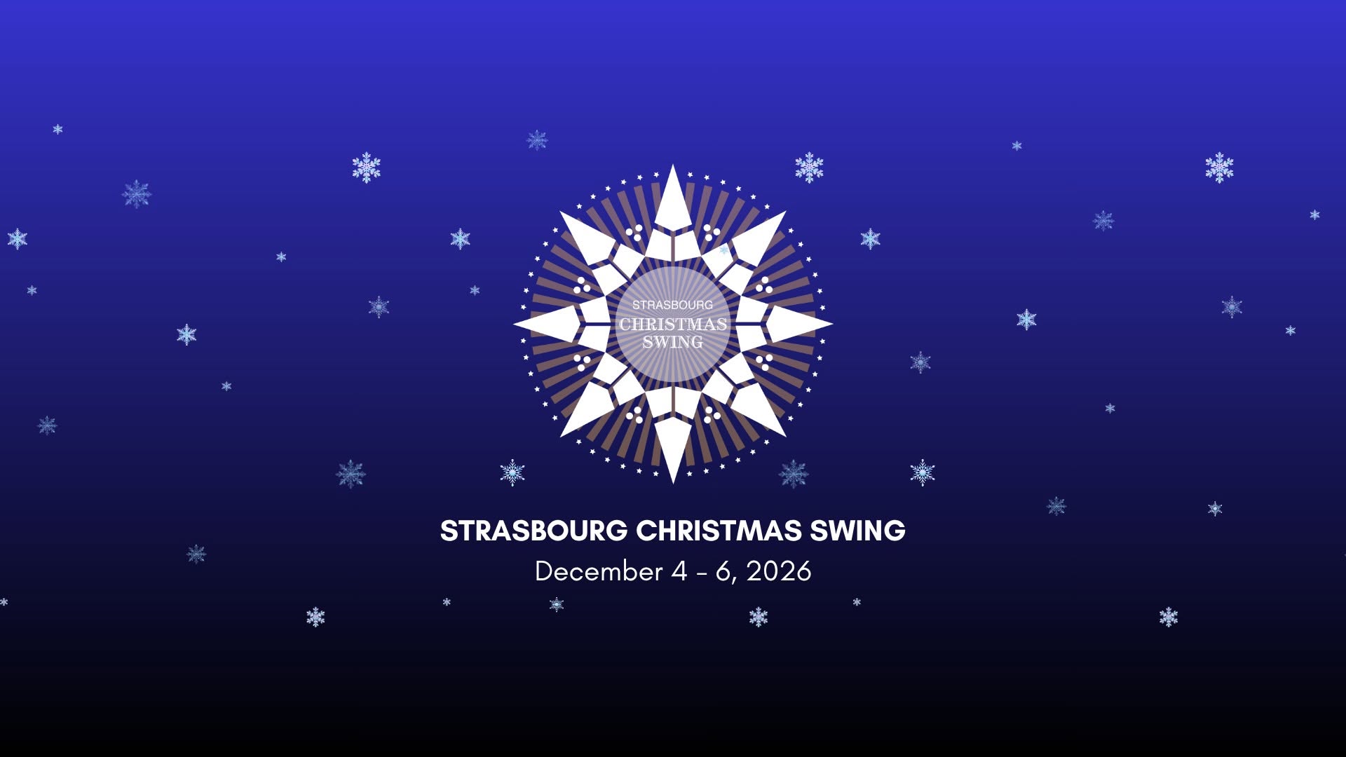 Strasbourg Christmas Swing 2026