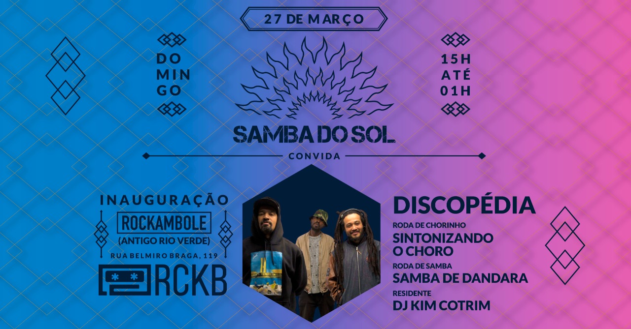 Samba do Sol convida DISCOPÉDIA