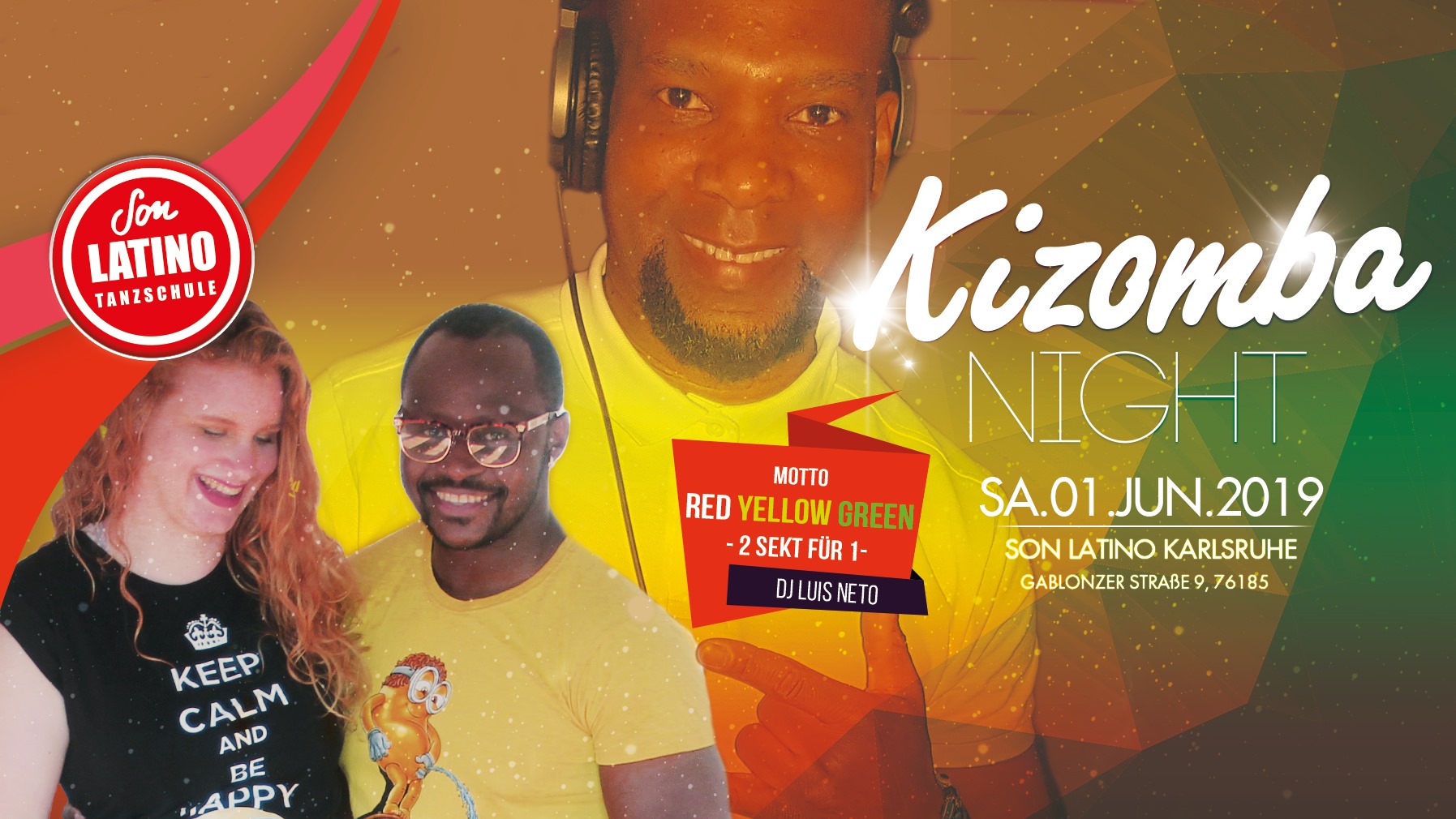 Kizomba Night ✺ Red, Yellow, Green ✺ Urban vs Kizomba Special