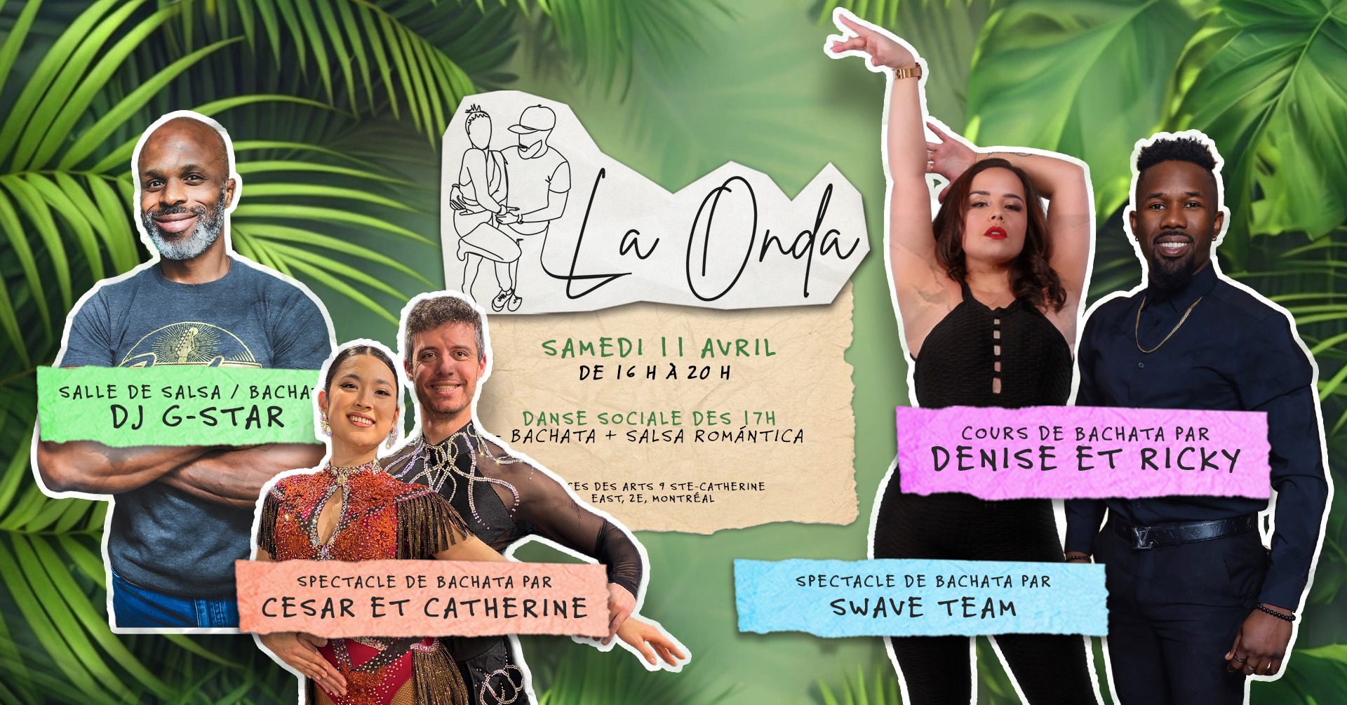 La Onda - 11 avril (Bachata) ✨💚