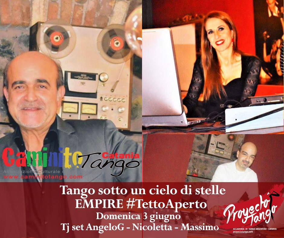 Catania EmpireTangoGlamour #TettoAperto - Domenica 3 giugno