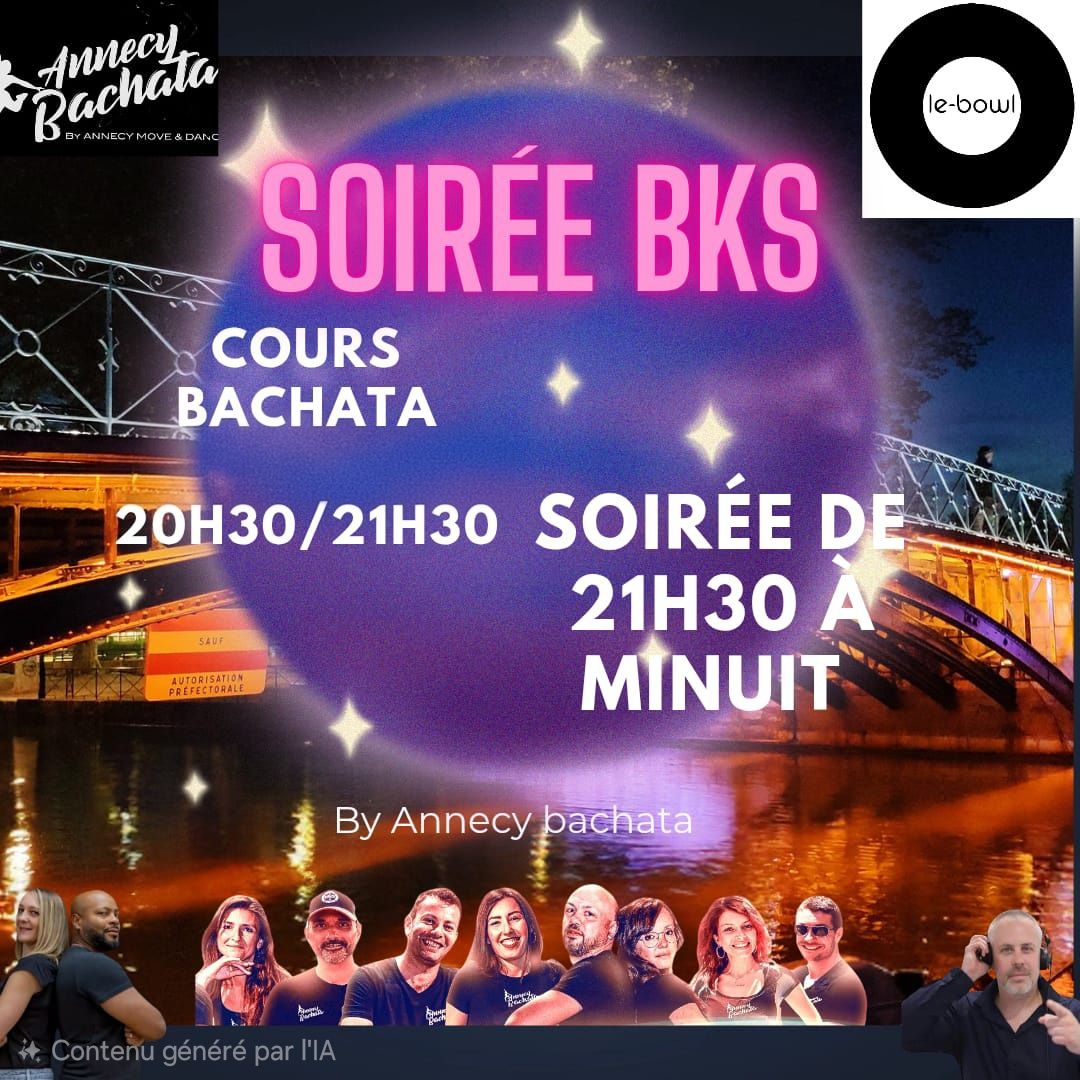 Soiree BKS + Initiation Bachata