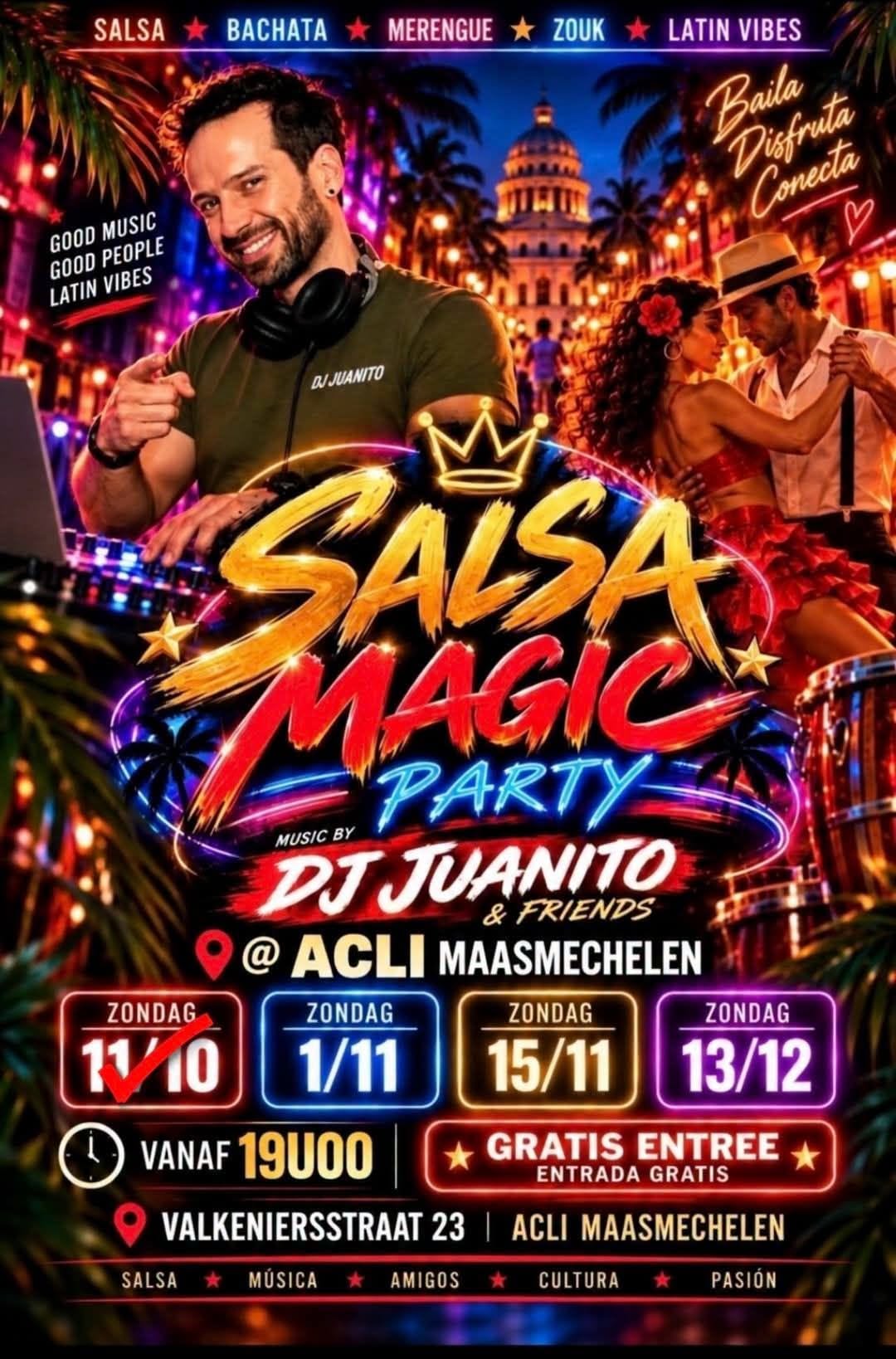 Salsa magic party