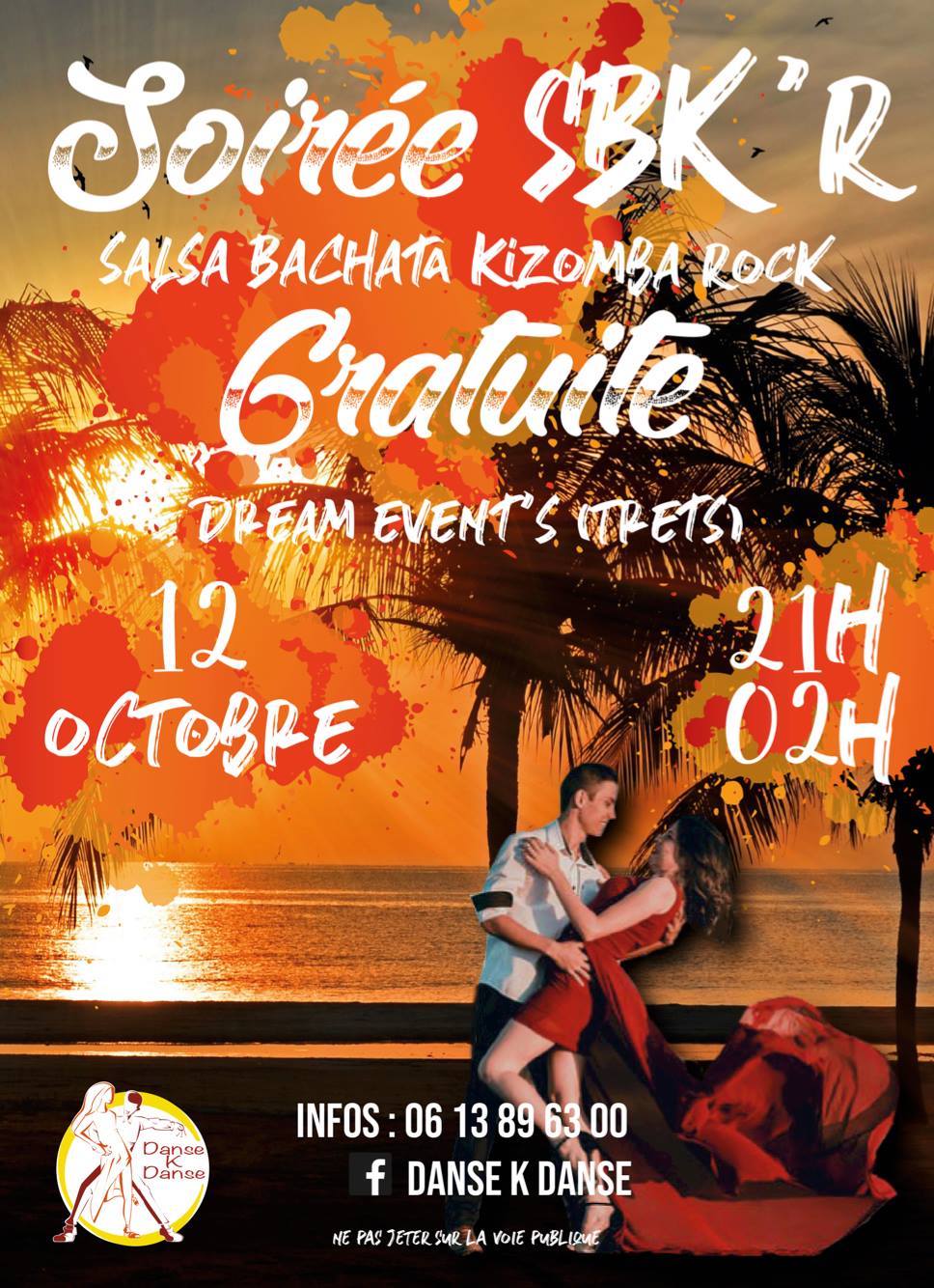 Soirée SBK'R Gratuite (by Danse K Danse)