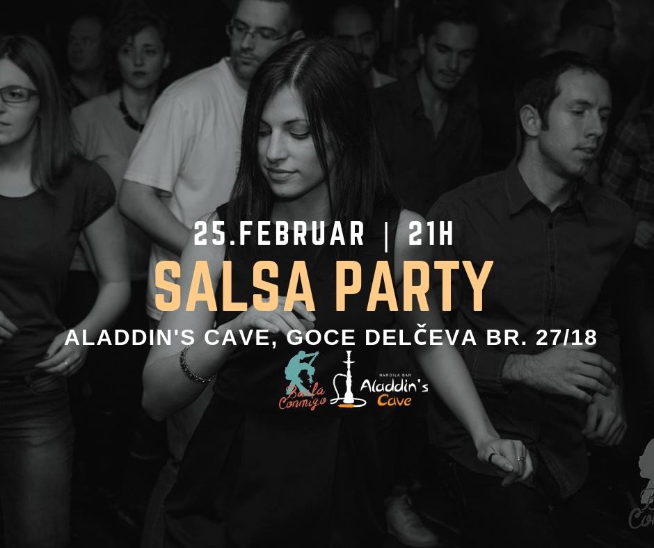 Salsa party Aladdin's cave