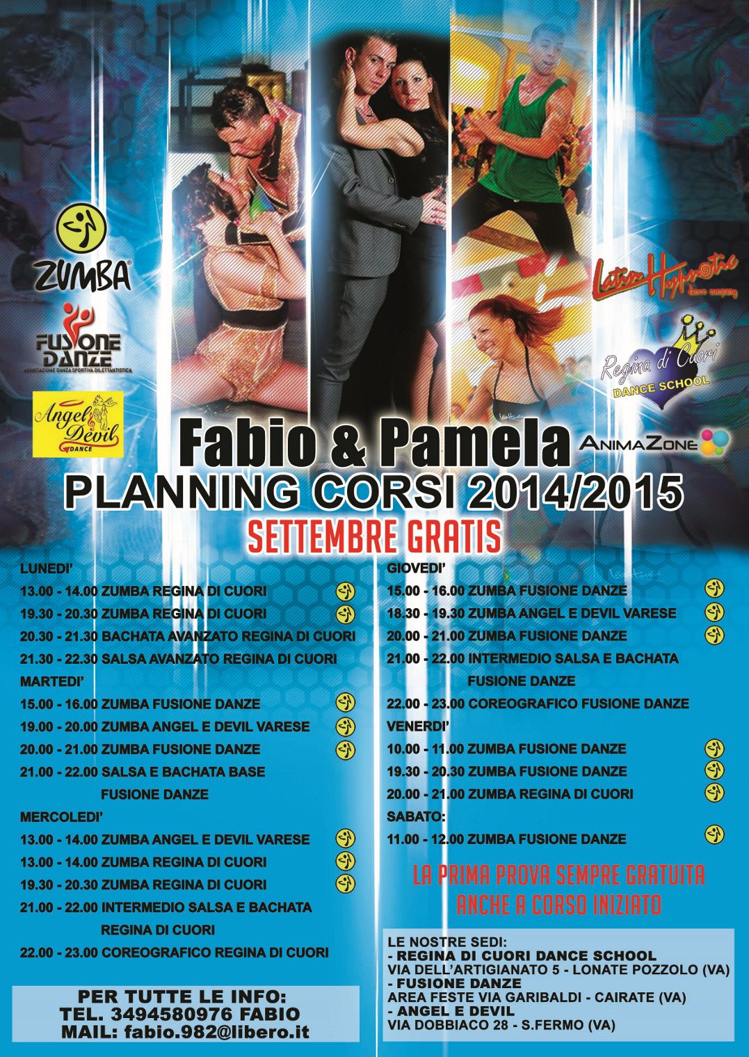 CORSI by FABIO & PAMELA...SETTEMBRE GRATIS!!!!