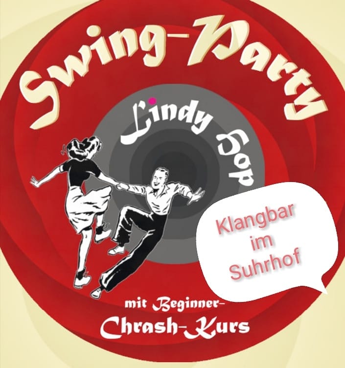 Swing & Lindy Hop Party mit Crashkurs (Djane "Cheeky Tornado")