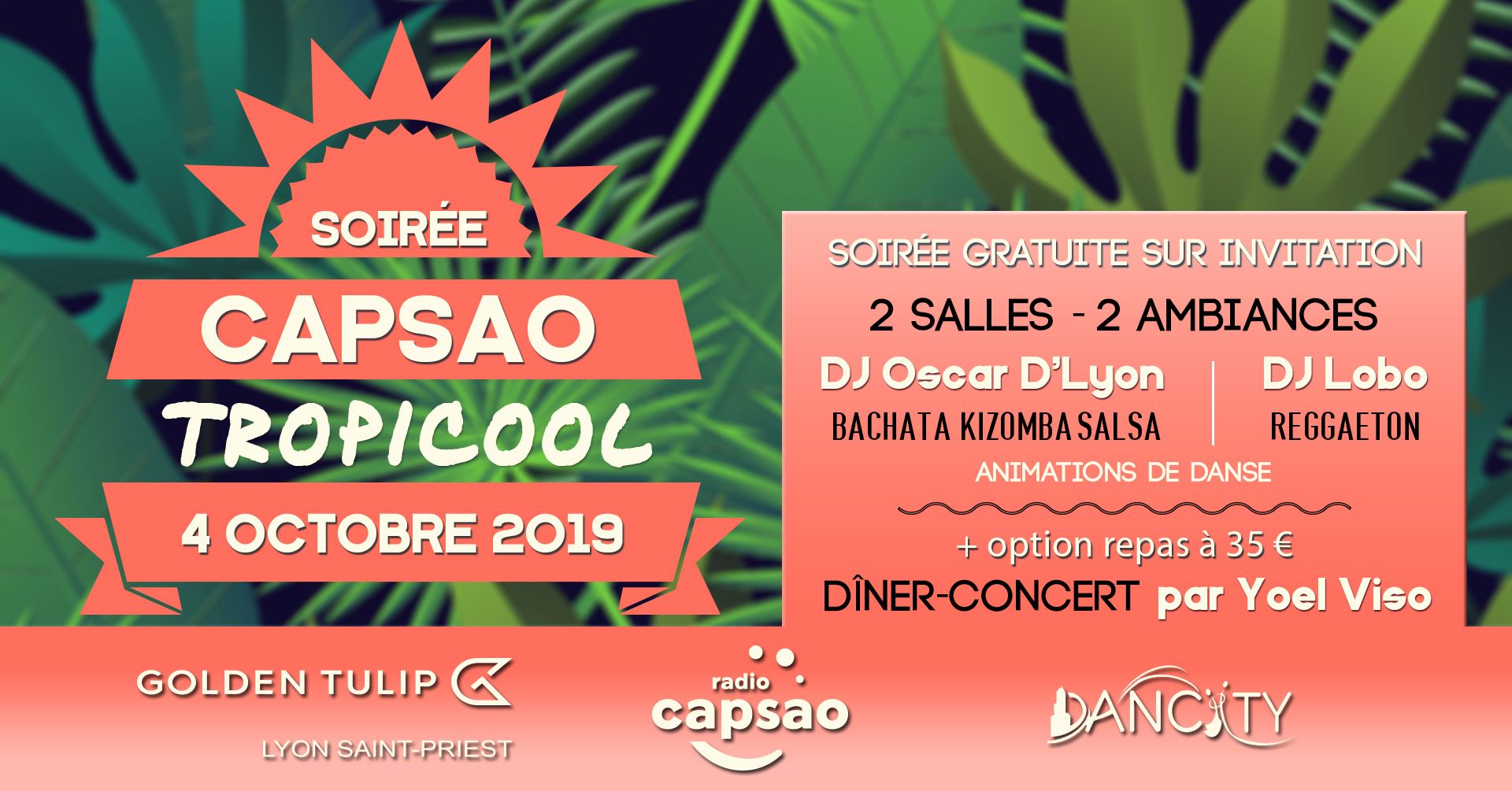 Soirée CAPSAO : Tropicool !