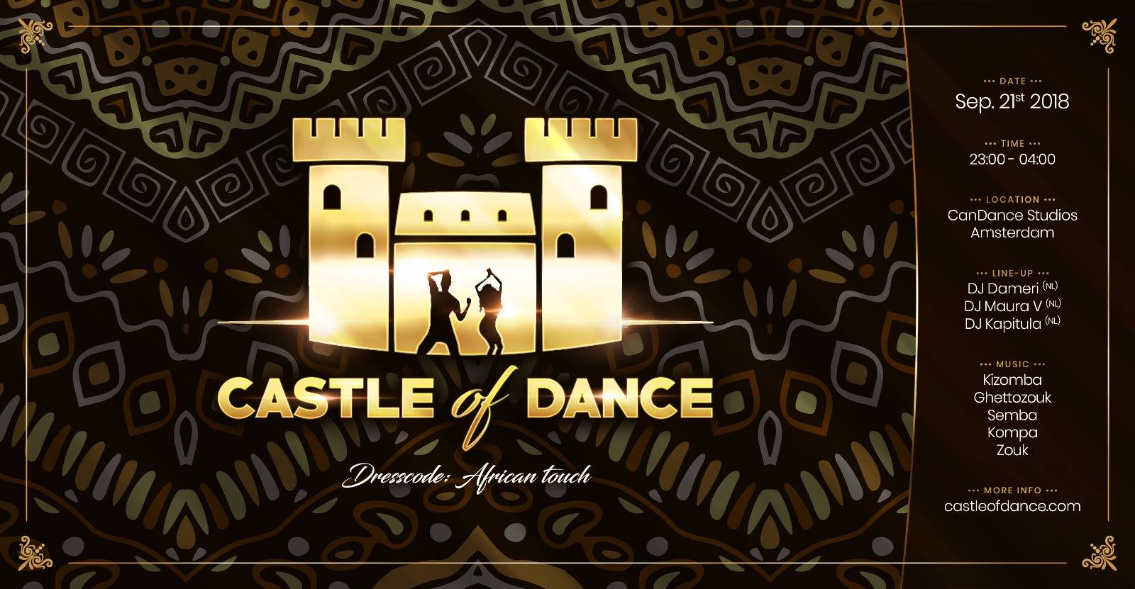 Castle of Dance African touch party!