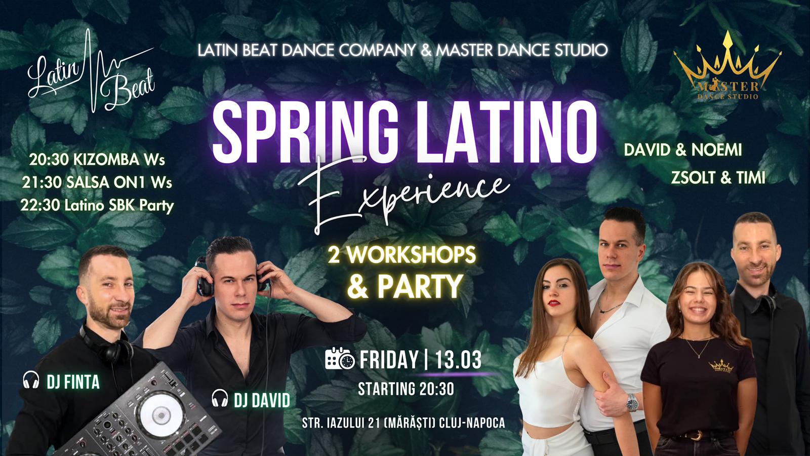 Spring Latino Experience - Workshops & Party ✨️