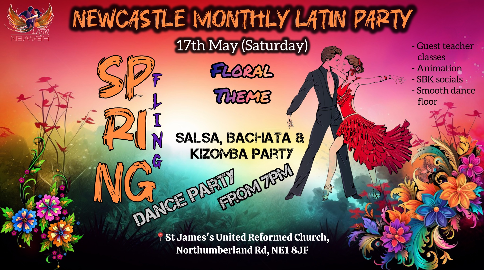 Newcastle Monthly Latin Party - May edition