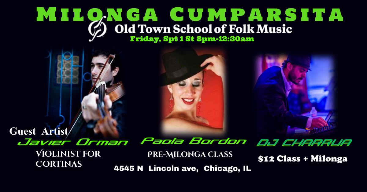 Milonga Cumparsita with Paola Bordon and Javier Orman