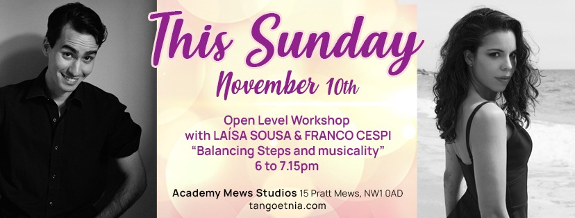 Tango Etnia Workshop 10 Nov