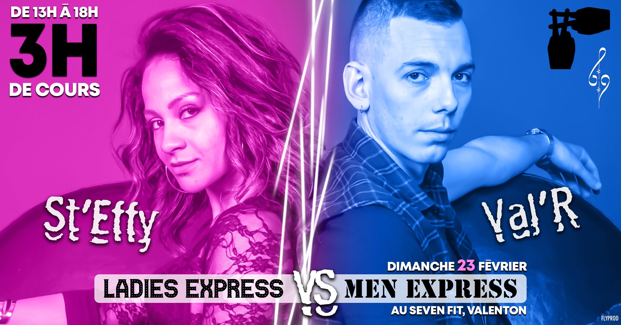 Ladies Express vs Men Express - Steffy & Val'r Afrokiziac