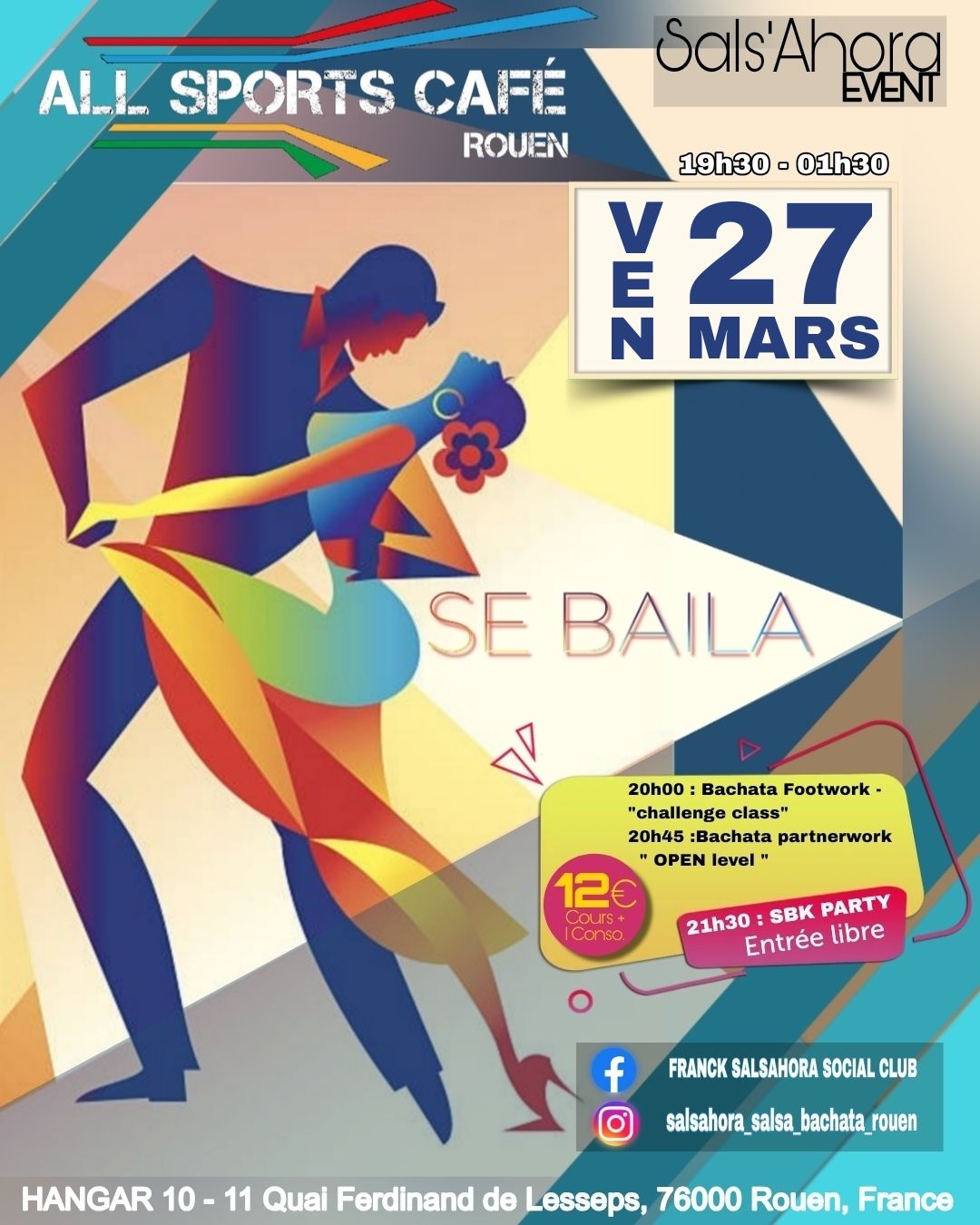SE BAILA - ROUEN - ALL SPORTS CAFÉ