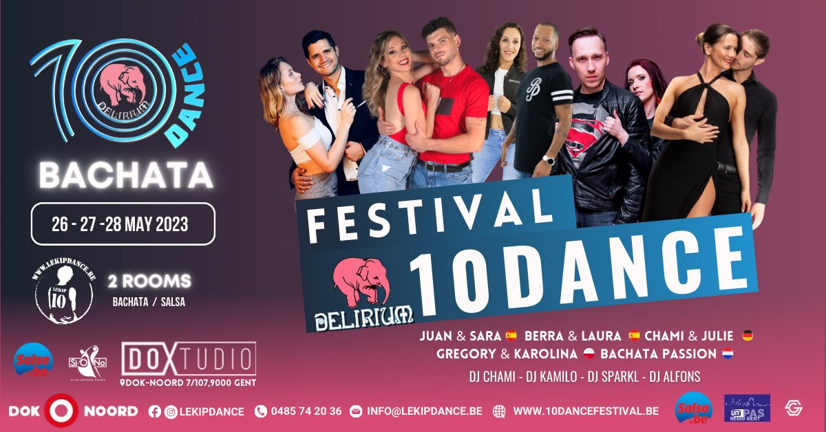 10Dance Delirium Bachata Festival 2023