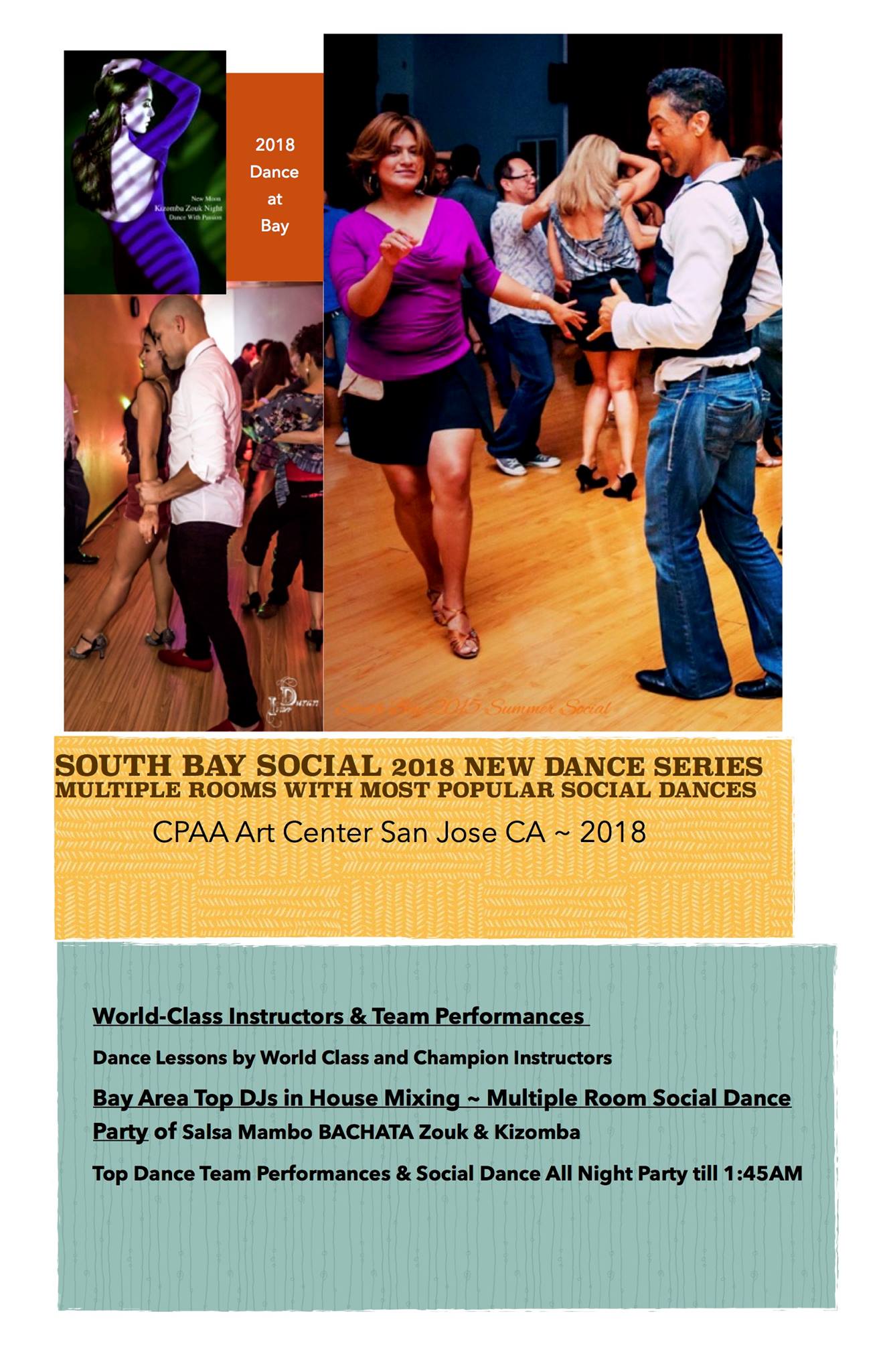 Salsa Mambo Bachata Zouk Night ~ South Bay Social