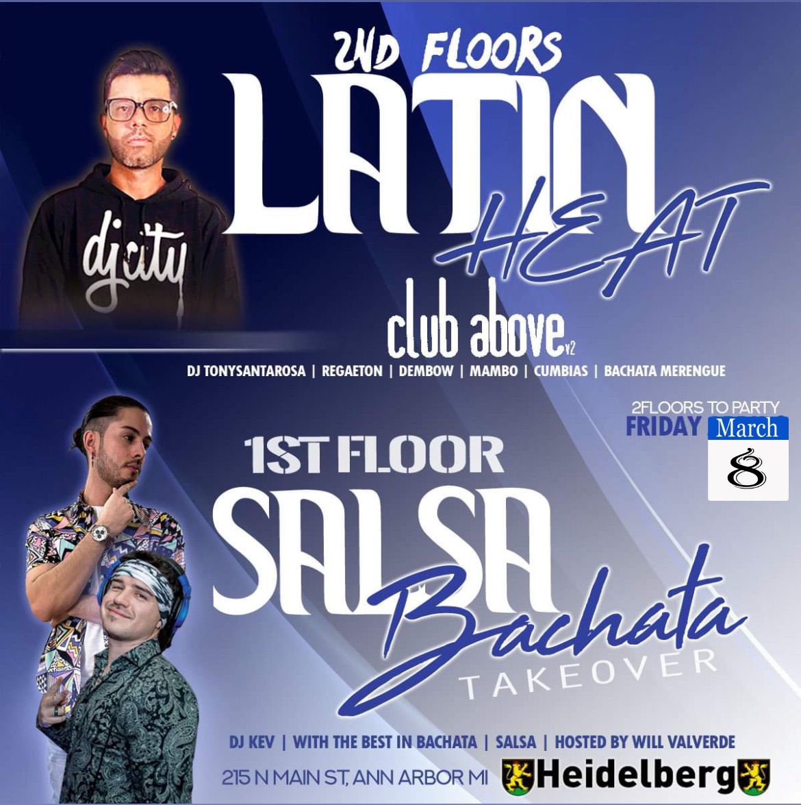 BACHATA & SALSA TAKEOVER @ HEIDELBERG