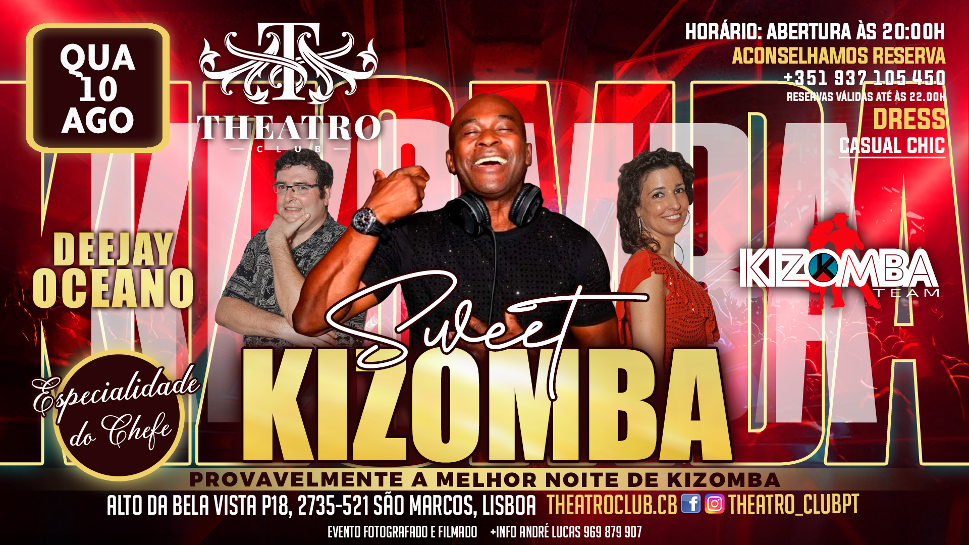 Sweet Kizomba com Dj Oceano
