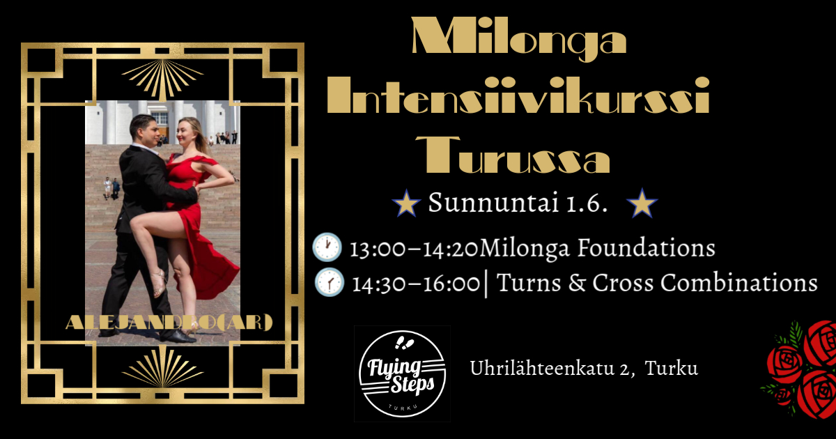 Milonga Intensiivikurssi Turussa