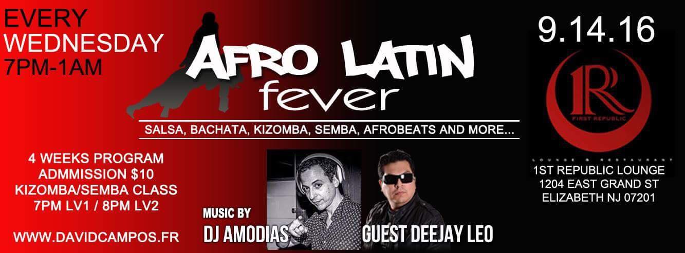 Afrolatin Fever - Every Wednesday + Kizomba Semba Class