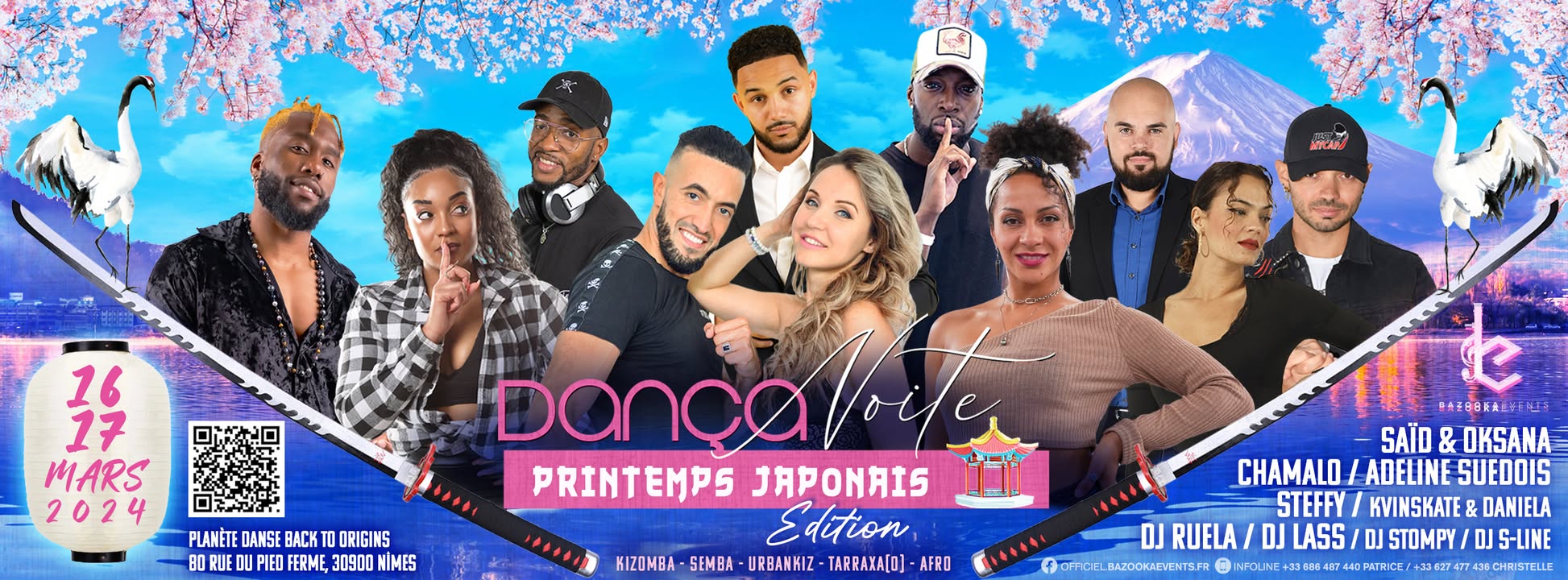 💎✨ DANCA NOITE : PRINTEMPS JAPONAIS✨💎