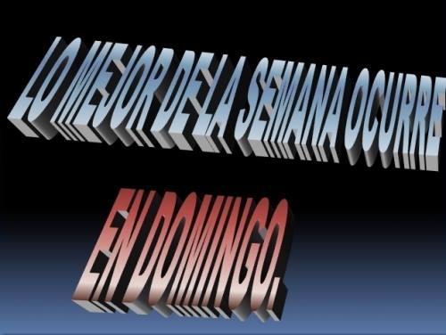 ★RIQUERA LOS DOMINGOS★