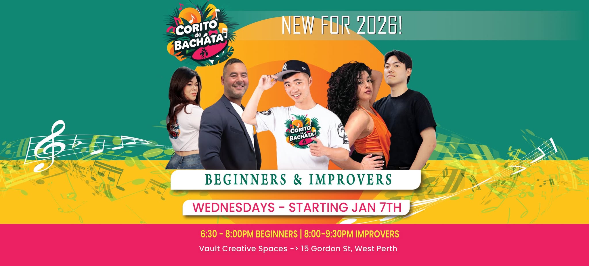 Bachata Beginners and Intermediate with Corito de Bachata!