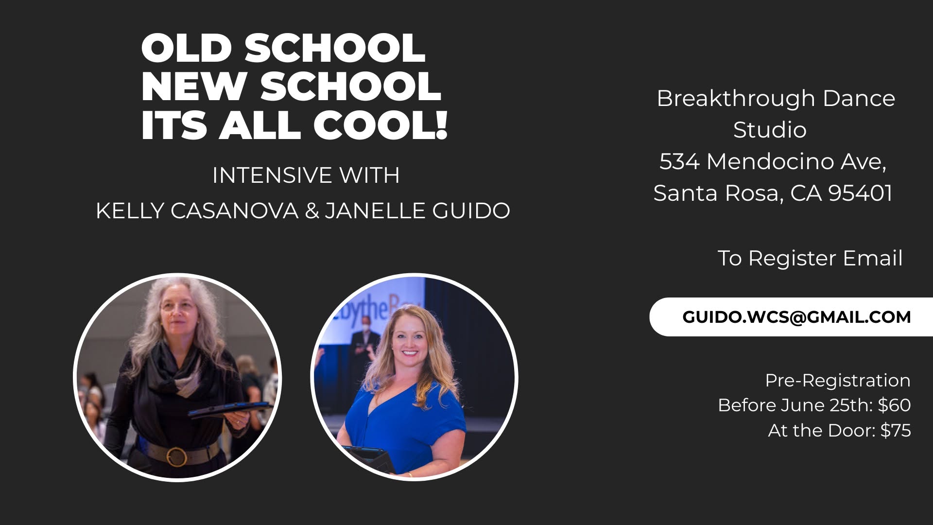 Old School • New School • It’s all Cool 😎 Intensive