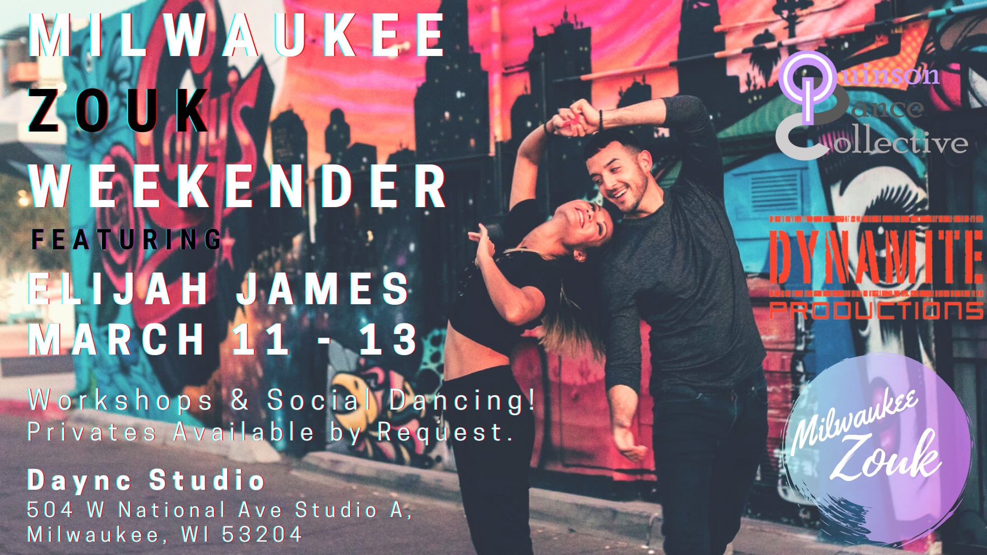 Milwaukee Zouk Weekender ft. Elijah James