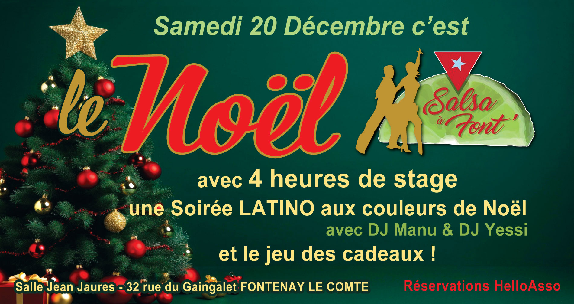 Le Noël Salsa à Font'